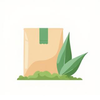 친환경 포장재 아이콘